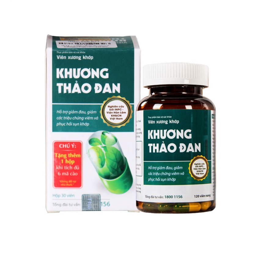 Viên xương khớp Khương Thảo Đan GOLD (Hộp 120 viên)