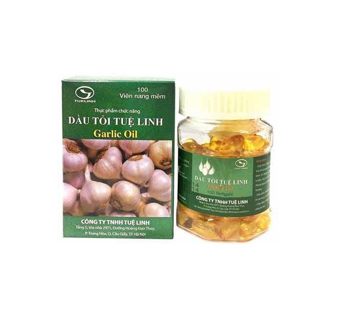 Dầu tỏi Tuệ Linh - Tăng sức đề kháng - Garlic oil
