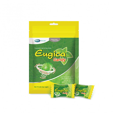 Kẹo Eugica Candy (Bịch 15 viên)