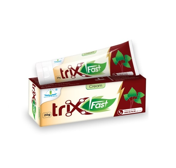 Kem bôi trĩ Trix Fast (20g) - Giấp cá Tâm Dược