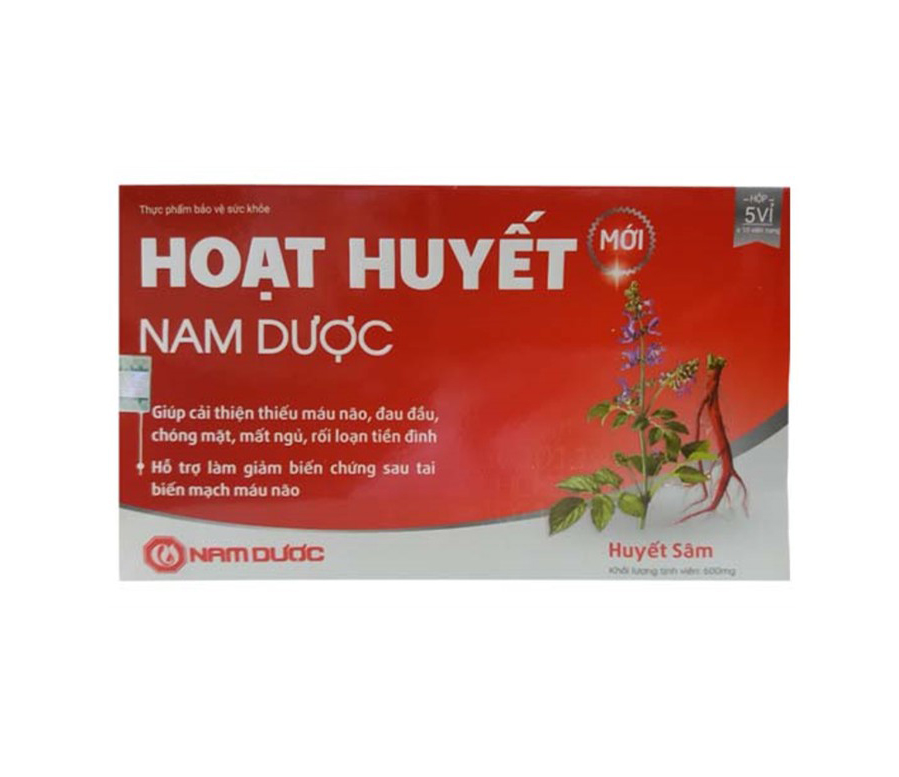 Hoạt huyết Nam Dược (hộp 50 viên)