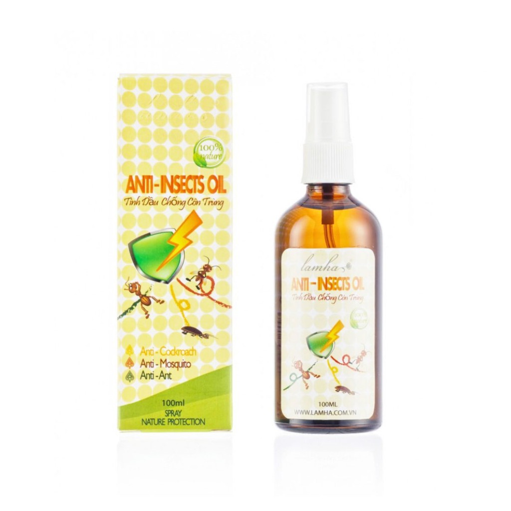 Tinh Dầu Chống Côn Trùng Lam Hà Anti-Insects Oil (100ml)