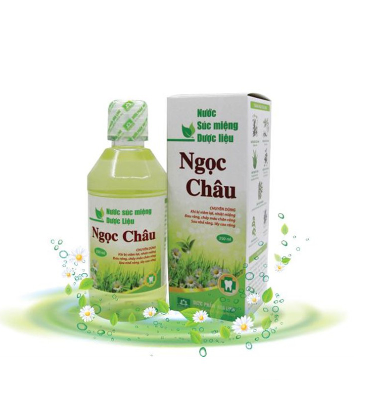 Nước súc miệng dược liệu Ngọc Châu 350ml