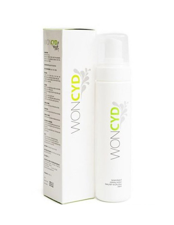Dung dịch vệ sinh WONCYD 200ml - Dung dịch tạo bọt, làm sạch vùng kín