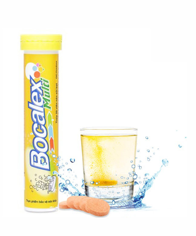 Viên sủi BOCALEX MULTI DHG (Tuýp 20 viên) - Bổ sung vitamin [Beroca, berroca, berocca]