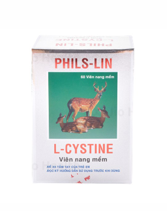 Phils-Lin L-CYSTINE [Hộp 60 viên] - [l - cystin, l-cystin - phil inter pharma]