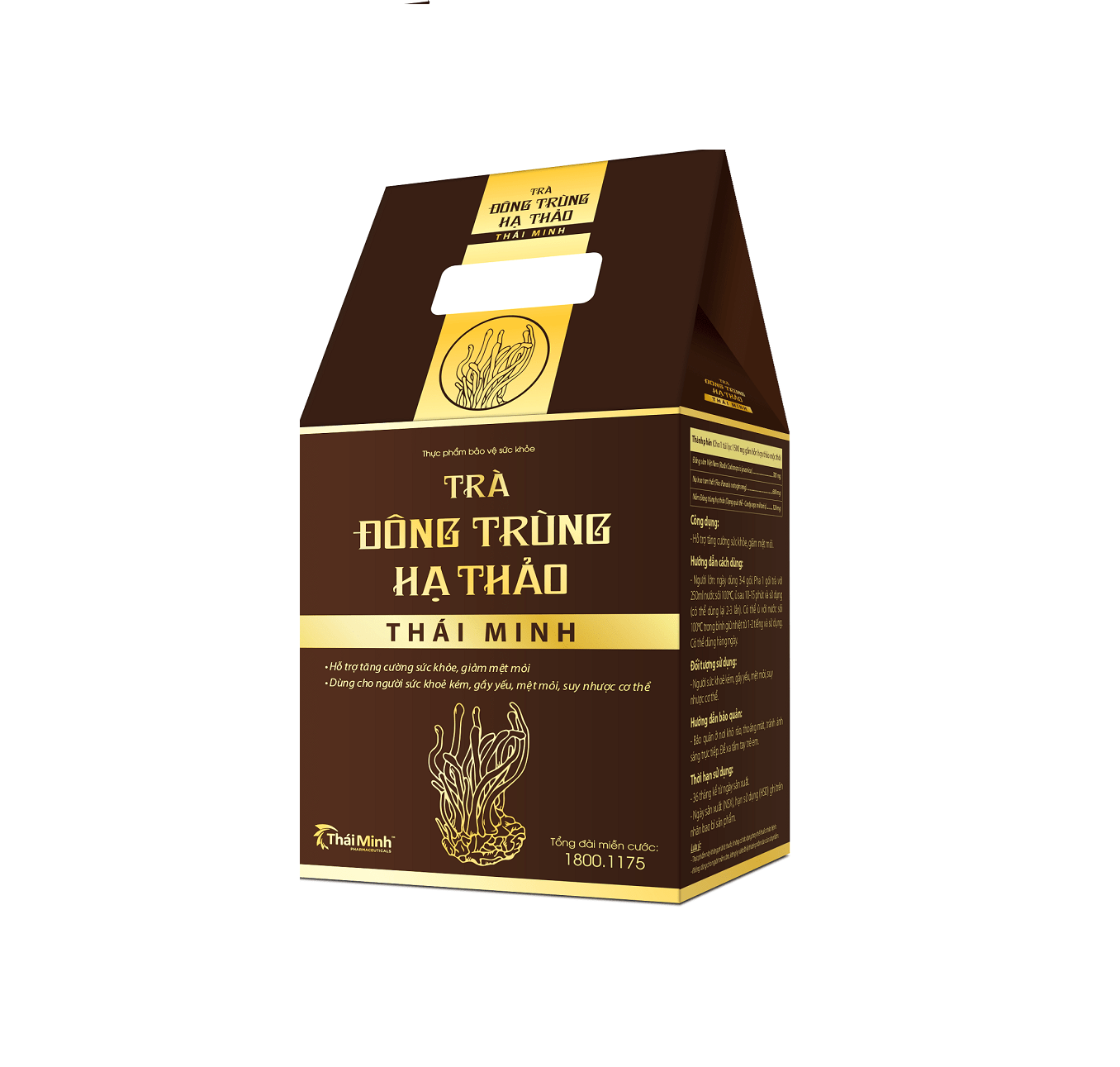 Trà Đông Trùng Hạ Thảo Thái Minh (Hộp 20 gói)