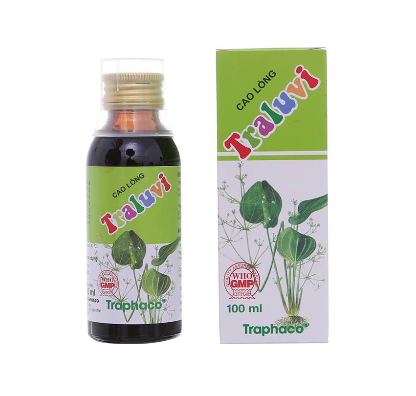 Siro, cao lỏng Lục Vị Traphaco (Chai 100ml) [Traluvi / tralucvi / Lục vị ẩm]