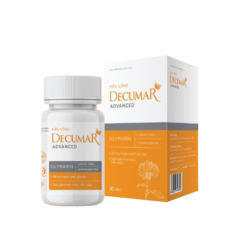 Viên uống Decumar Advanced (ngừa mụn, sáng da) (Lọ 30 viên)